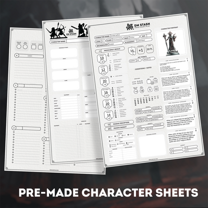 DM Stash : A Grim Fate - Full Board and Tabletop game