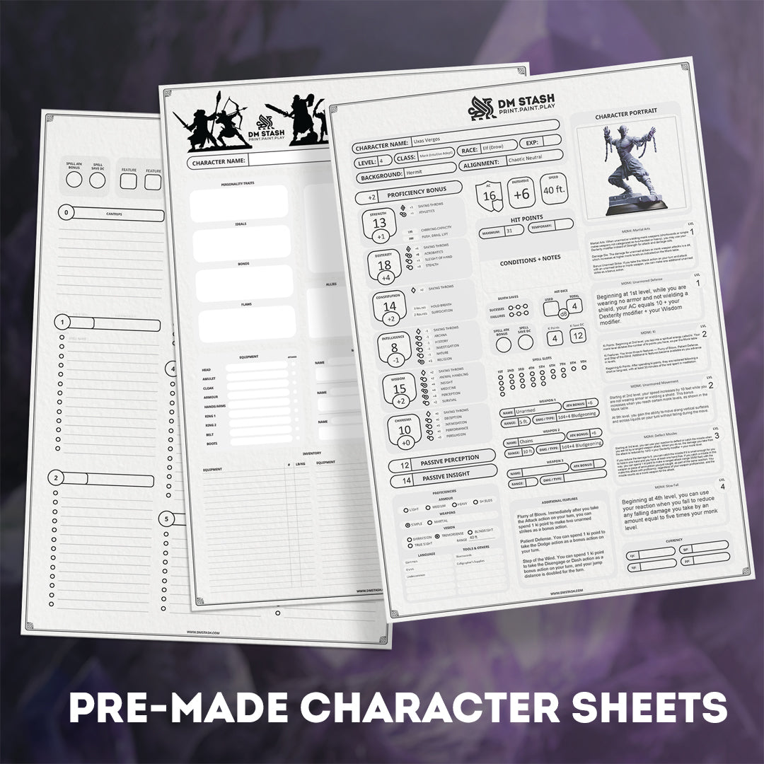 DM Stash : Under Darkness - Full Board and Tabletop game