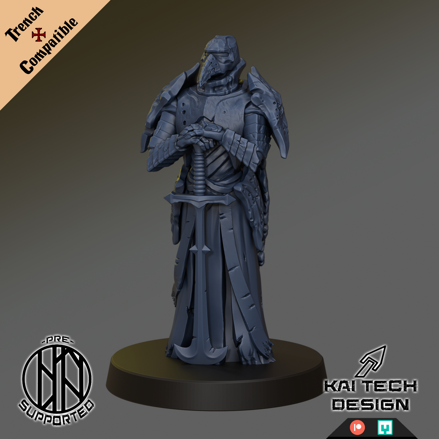 Trench Crusade - Black Grail War Band | Kai Tech | Trench Crusade compatible