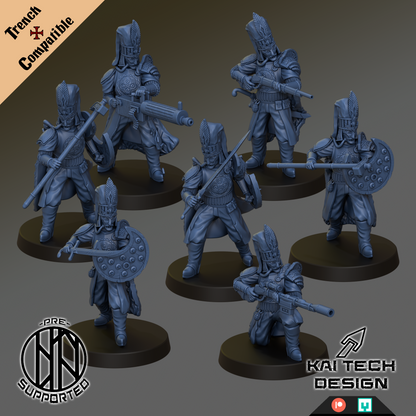 Trench Crusade - Sultanate Full Set | Kai Tech | Trench Crusade compatible