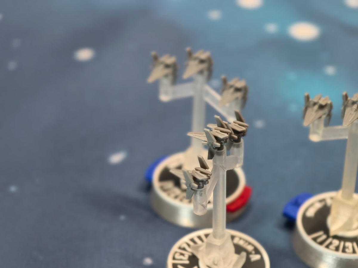 Republic V-Wing Squadron – 9pcs - Compatible with Star Wars Armada scale games