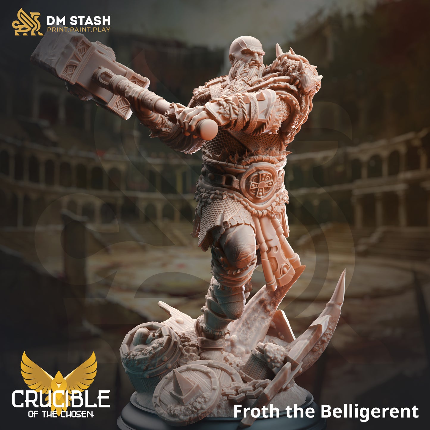 DM Stash : Crucible of the Chosen - Full Board and Tabletop game