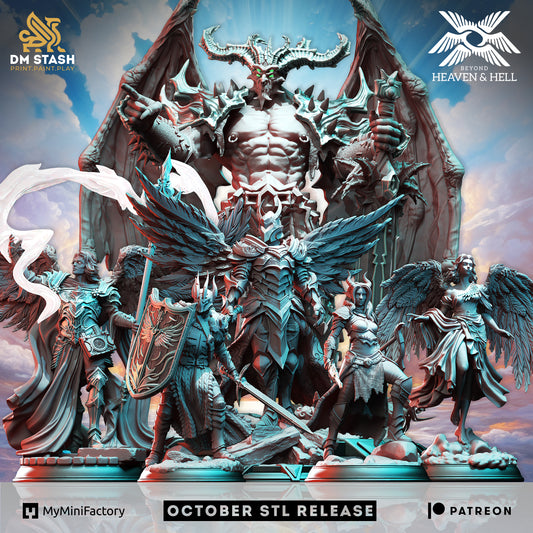 DM Stash : Beyond Heaven & Hell - Full Board and Tabletop game
