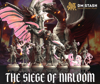 DM Stash : Siege of Nirloom - Full Board and Tabletop game
