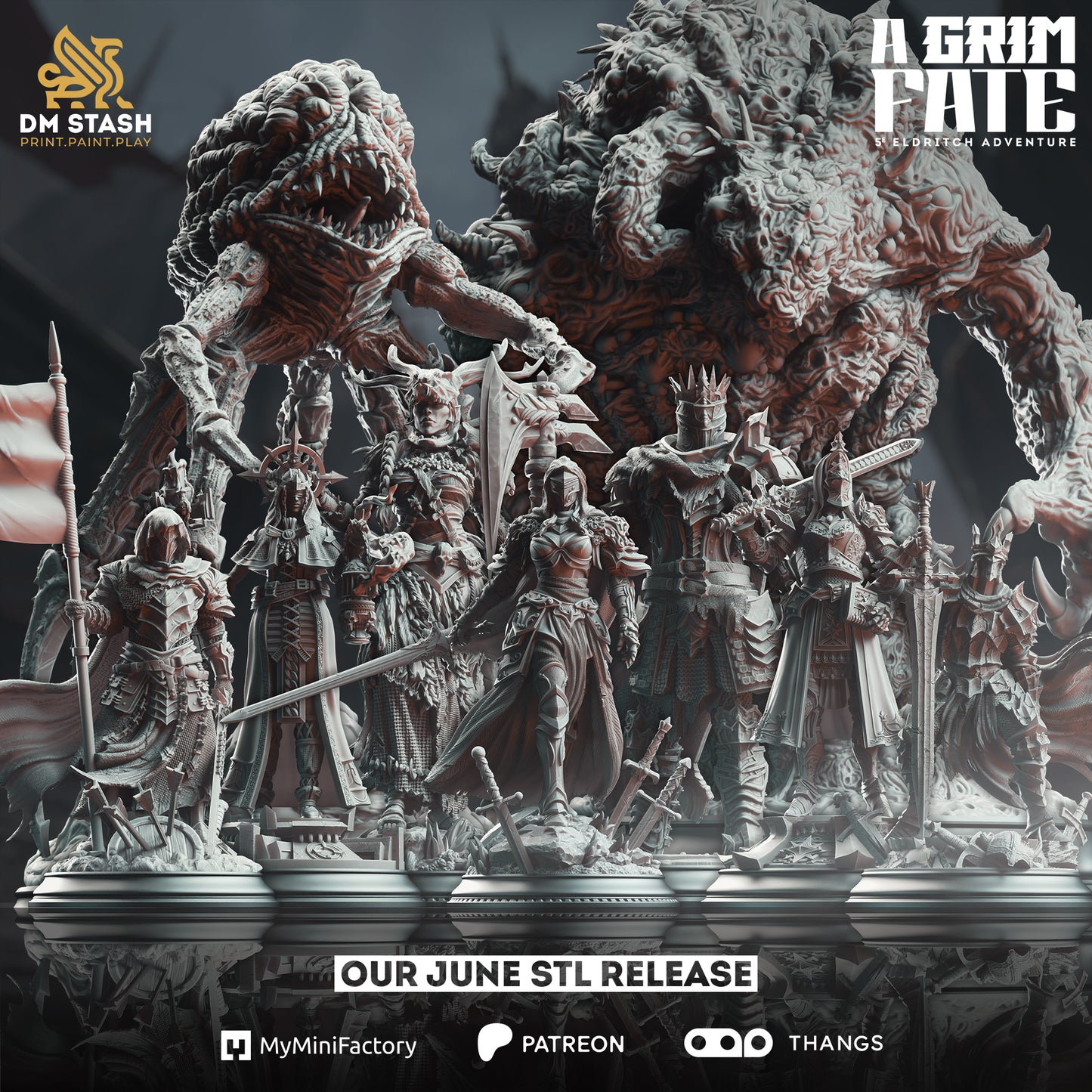 DM Stash : A Grim Fate - Full Board and Tabletop game
