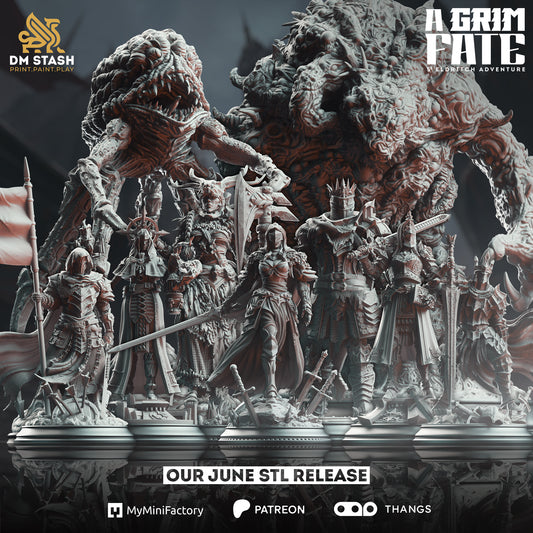 DM Stash : A Grim Fate - Full Board and Tabletop game