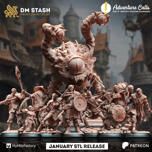 DM Stash : Adventure Calls - Full Board and Tabletop game