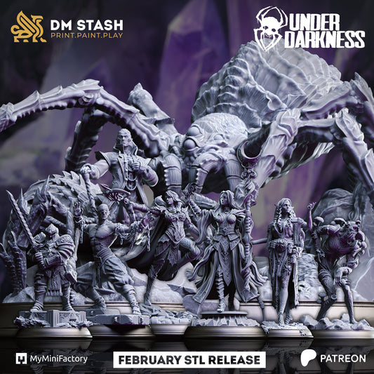 DM Stash : Under Darkness - Full Board and Tabletop game