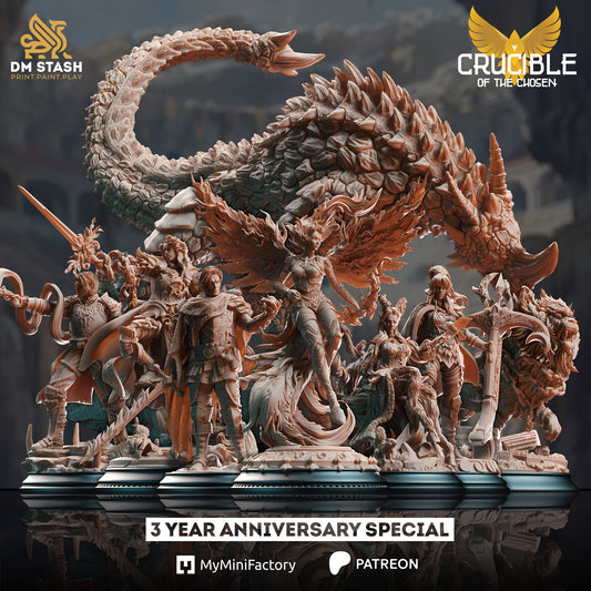 DM Stash : Crucible of the Chosen - Full Board and Tabletop game