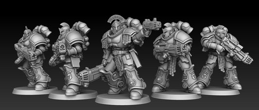 Sons of Spartania - Plasma Phyle squad
