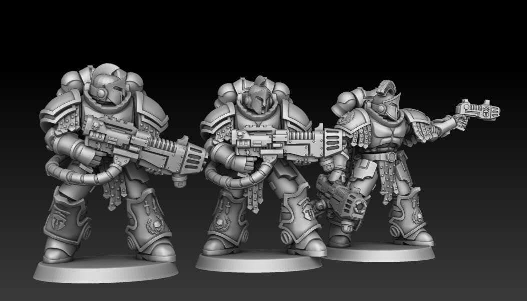 Sons of Spartania - Plasma Phyle squad