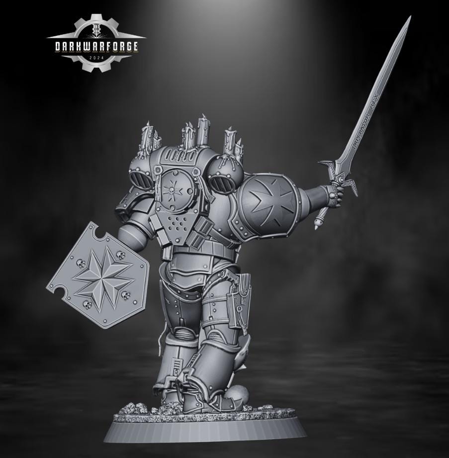 Space Templar | 40K | Space marine | Wargaming | Tabletop | Minifigure