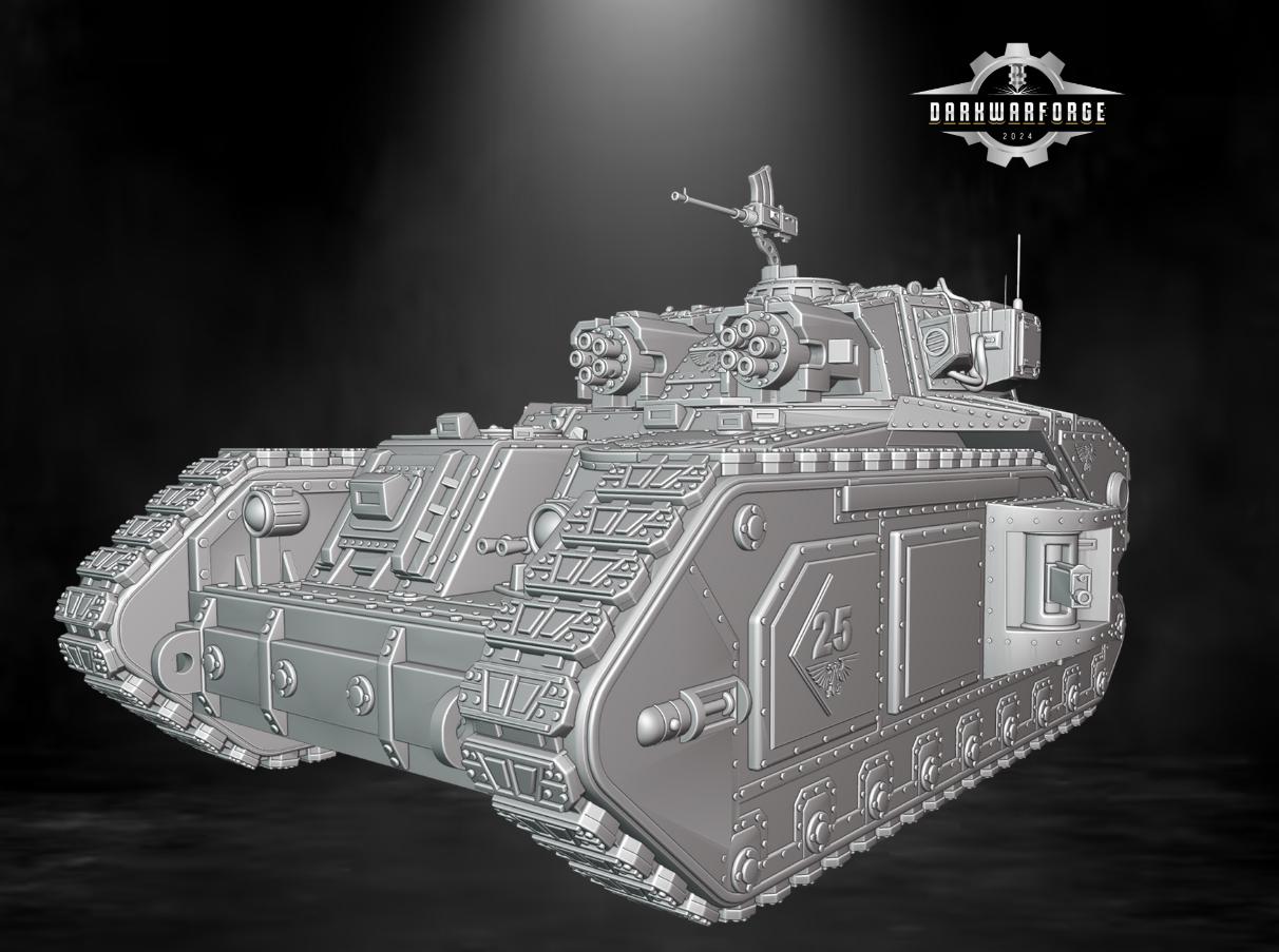 Vulcan Tank | 40K | Space marine | Wargaming | Tabletop | Minifigure | Miniature | 3D printed