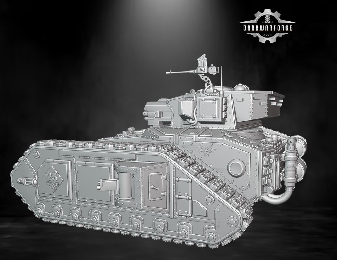 Vulcan Tank | 40K | Space marine | Wargaming | Tabletop | Minifigure | Miniature | 3D printed