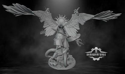 Angel of Destruction | Tabletop | Minifigure | Wargaming | Tabletop | Minifigure | 28mm scale | 32mm scale