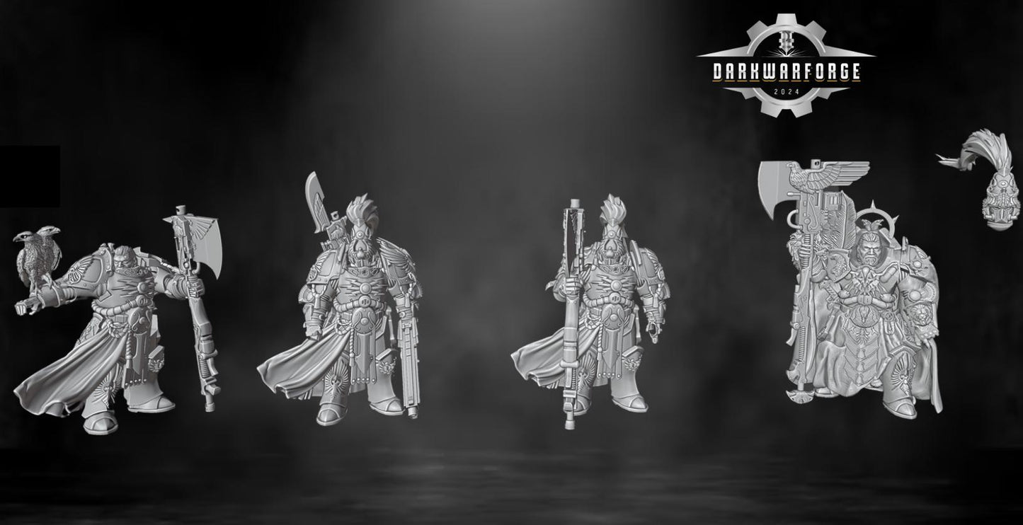 Imperum Pactum Leaders | Wargaming | Tabletop | Minifigure | 28mm scale | 32mm scale