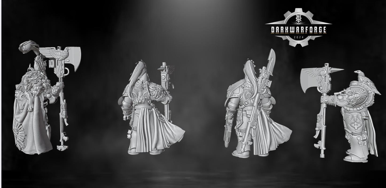 Imperum Pactum Leaders | Wargaming | Tabletop | Minifigure | 28mm scale | 32mm scale