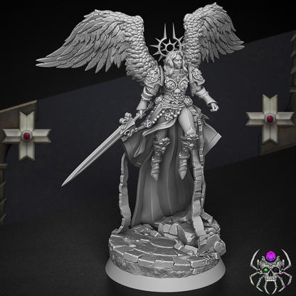 Archangel of Revenge | Tabletop | Minifigure | Wargaming | Tabletop | Minifigure | 28mm scale | 32mm scale