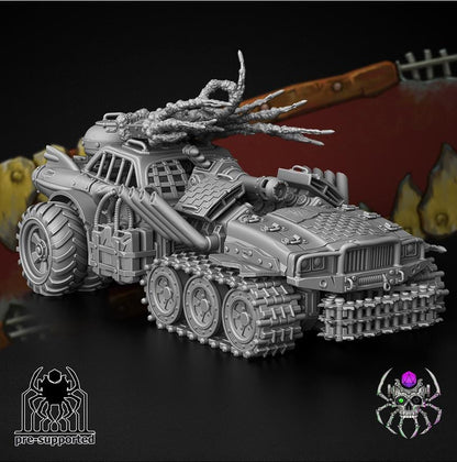 Mad Scrap Truck | Tabletop | Minifigure | Wargaming | Tabletop | Minifigure | 28mm scale | 32mm scale