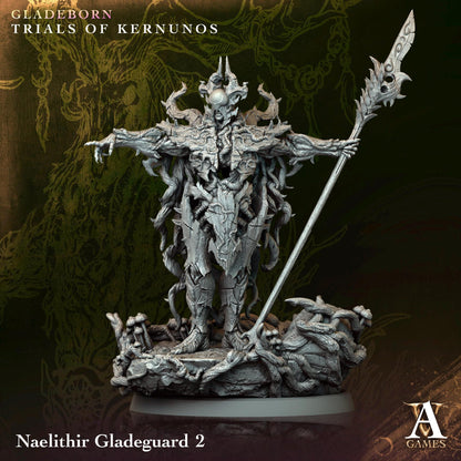 Archvillain Games : Naelithir Gladeguard - Trials of Kernunos | Tabletop Games 28 - 32 mm | Dungeons and Dragons | D&D | Wargame | RPG