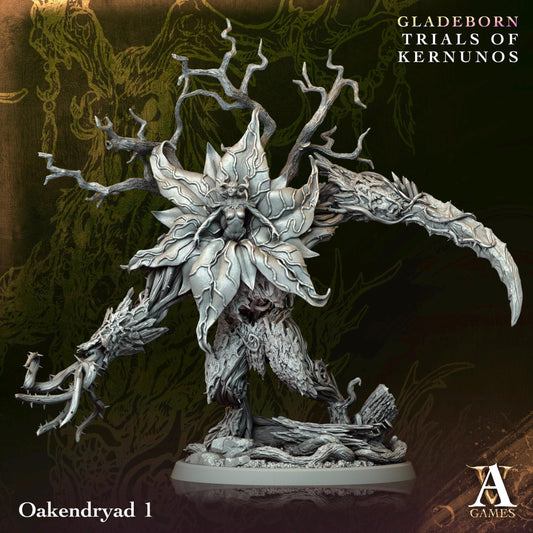 Archvillain Games : Oakendryad - Trials of Kernunos | Tabletop Games 28 - 32 mm | Dungeons and Dragons | D&D | RPG