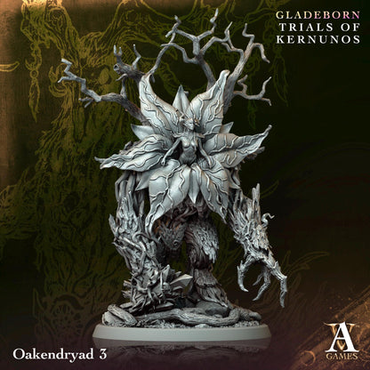 Archvillain Games : Oakendryad - Trials of Kernunos | Tabletop Games 28 - 32 mm | Dungeons and Dragons | D&D | RPG