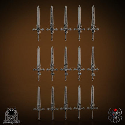 Flame Lizards Blade Masters Squad | EightLegsMiniatures | Grimdark Compatible | Tabletop | Minifigure | Wargaming | Tabletop | Minifigure