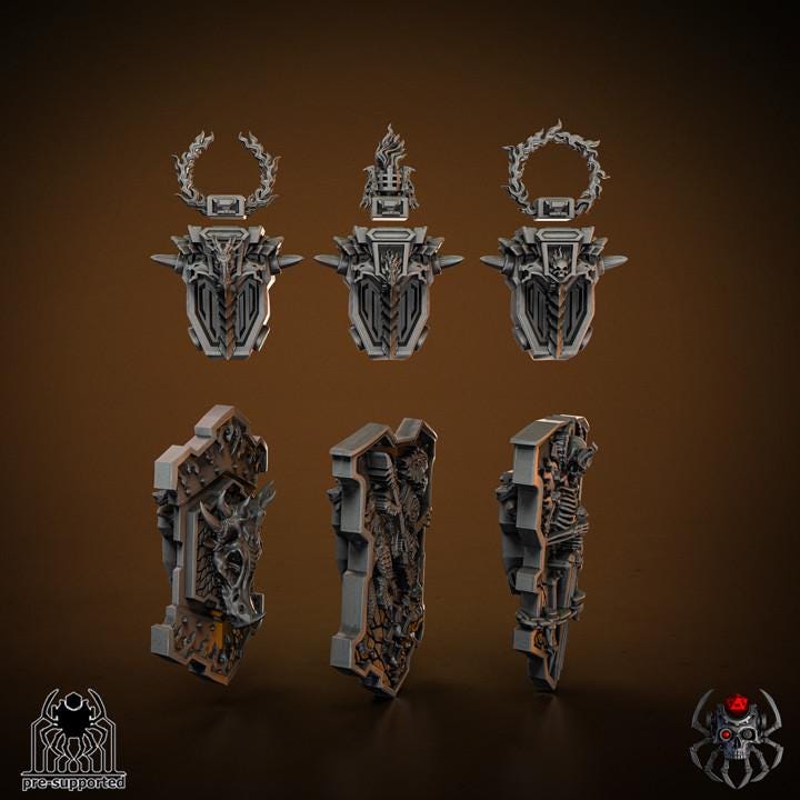 Flame Lizards Blade Masters Squad | EightLegsMiniatures | Grimdark Compatible | Tabletop | Minifigure | Wargaming | Tabletop | Minifigure