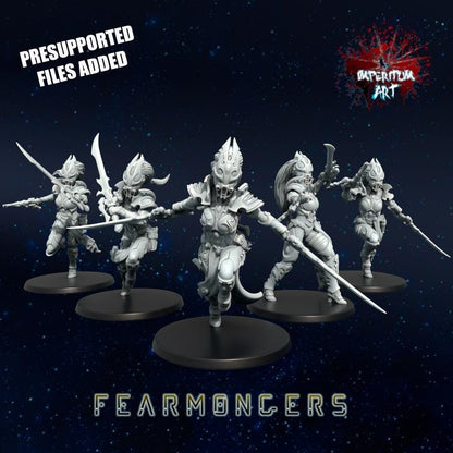 Fearmongers | Grimdark Compatible | Tabletop | Minifigure | Wargaming | Tabletop | Minifigure