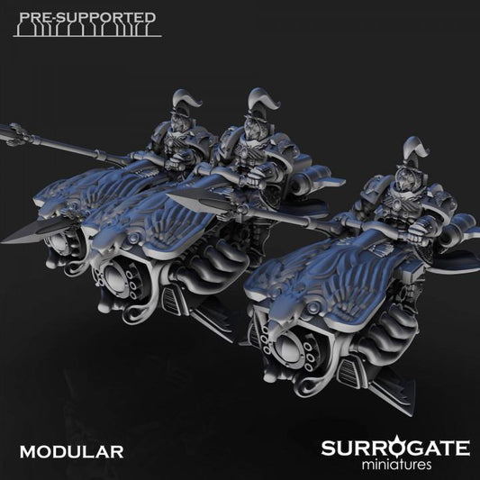Praetorian Equites Squad | Surrogate Miniatures | Wargaming | Tabletop | Minifigure |28mm scale| 32mm scale | Grimdark compatible
