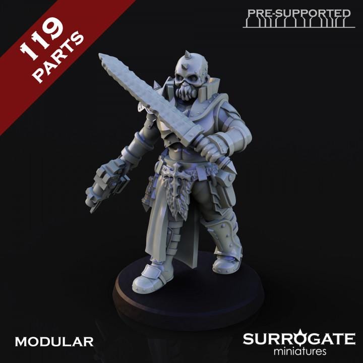 Midnight Cult of the Dark Hour | Surrogate Miniatures | Wargaming | Tabletop | Minifigure |28mm scale| 32mm scale | Grimdark compatible