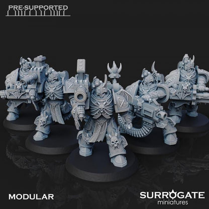 Midnight Decimators | Surrogate Miniatures | Wargaming | Tabletop | Minifigure |28mm scale| 32mm scale | Grimdark compatible