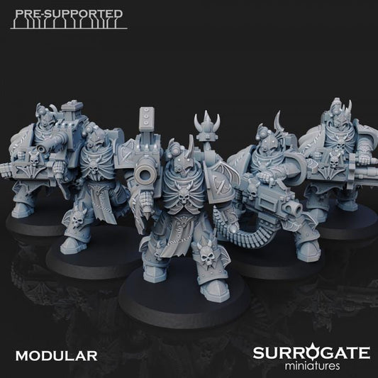 Midnight Decimators | Surrogate Miniatures | Wargaming | Tabletop | Minifigure |28mm scale| 32mm scale | Grimdark compatible
