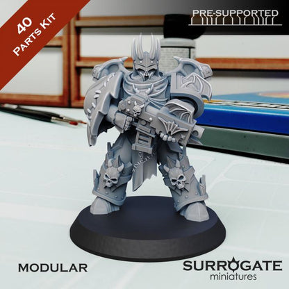 Midnight Sovereigns Squad | Surrogate Miniatures | Wargaming | Tabletop | Minifigure |28mm scale| 32mm scale | Grimdark compatible