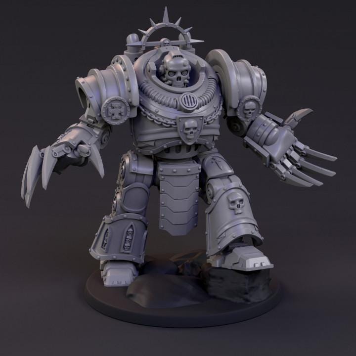 Eternus Assault Armor | Tabletop | Minifigure | Wargaming | Tabletop | Minifigure | Grimdark compatible