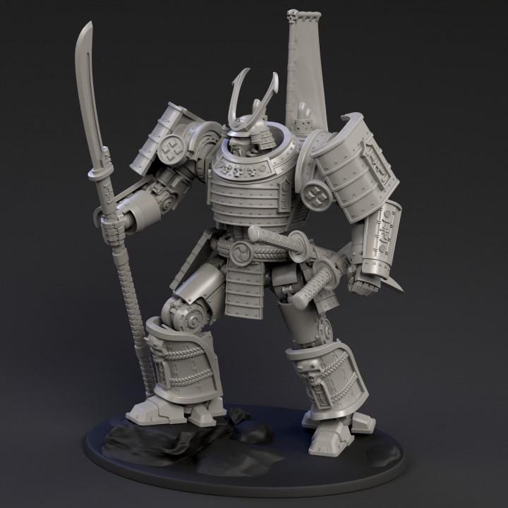 DeamonSlayer - Samurai Heavy Armour | Tabletop | Minifigure | Wargaming | Tabletop | Minifigure | Grimdark compatible