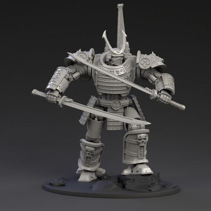 DeamonSlayer - Samurai Heavy Armour | Tabletop | Minifigure | Wargaming | Tabletop | Minifigure | Grimdark compatible