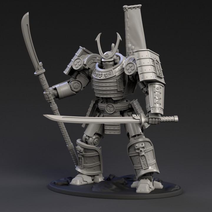 DeamonSlayer - Samurai Heavy Armour | Tabletop | Minifigure | Wargaming | Tabletop | Minifigure | Grimdark compatible