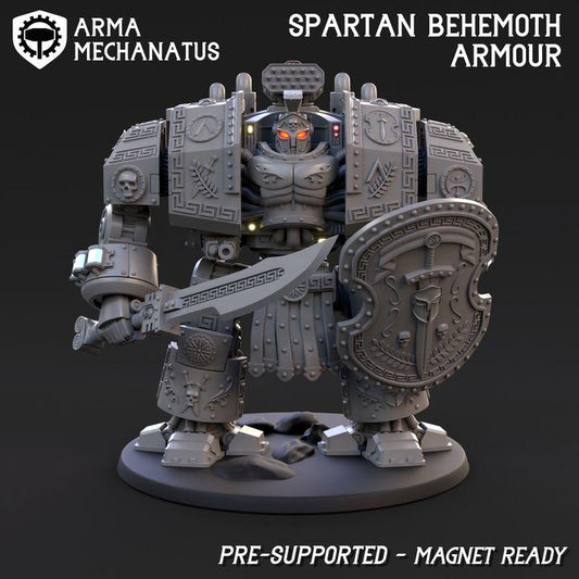 Spartan Behemoth Assault Armour | Tabletop | Minifigure | Wargaming | Tabletop | Minifigure | Grimdark compatible