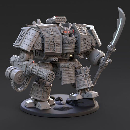 Samurai Behemoth Assault Armour | Tabletop | Minifigure | Wargaming | Tabletop | Minifigure | Grimdark compatible