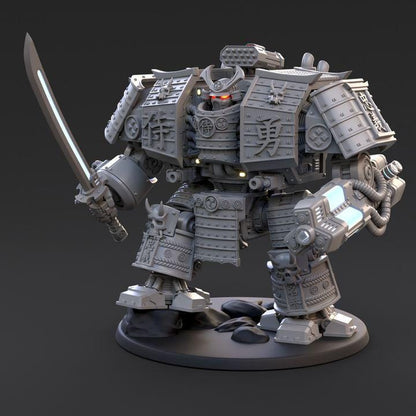 Samurai Behemoth Assault Armour | Tabletop | Minifigure | Wargaming | Tabletop | Minifigure | Grimdark compatible