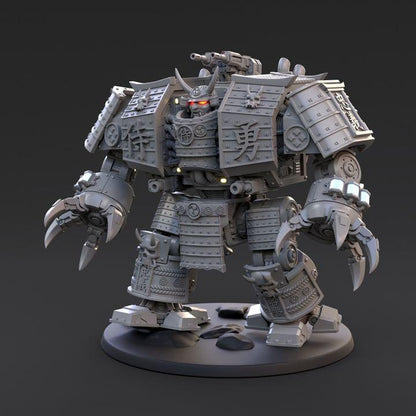 Samurai Behemoth Assault Armour | Tabletop | Minifigure | Wargaming | Tabletop | Minifigure | Grimdark compatible