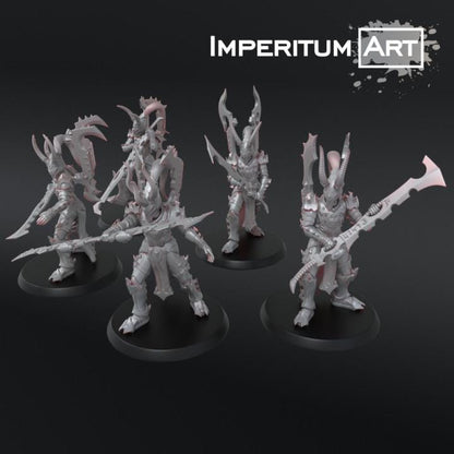 Dark Elves - Gladiators | Imperitum Art | Wargaming | Tabletop | Minifigure |28mm scale| 32mm scale | Grimdark compatible