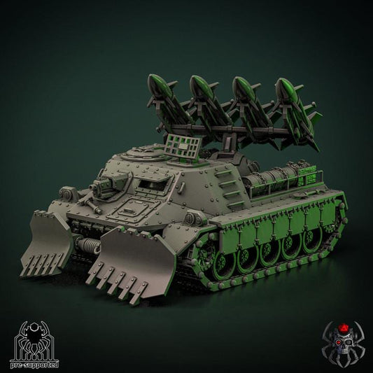 Hail infantry support vehicle | EightLegs Miniatures | Wargaming | Tabletop | Minifigure|28mm scale| 32mm scale | Grimdark compatible