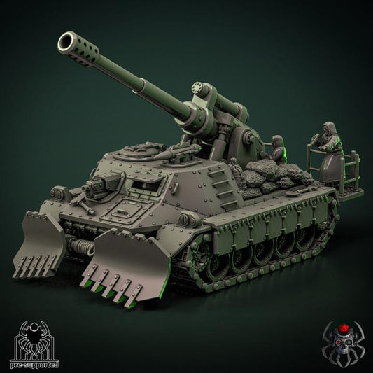 Unicorn Long Range infantry support vehicle | EightLegs Miniatures | Wargaming | Tabletop | Minifigure|| Grimdark compatible