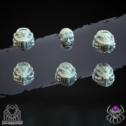 Demon Hunters Battle Squad | EightLegsMiniatures | Wargaming | Tabletop | Minifigure |28mm scale| 32mm scale | Grimdark compatible