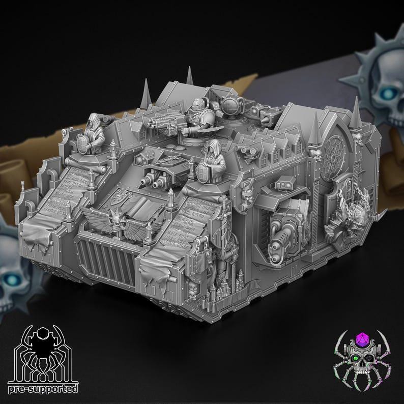 Demon Hunter ASV | Eigthlegs Miniatures | Wargaming | Tabletop | Minifigure |28mm scale| 32mm scale | Grimdark compatible