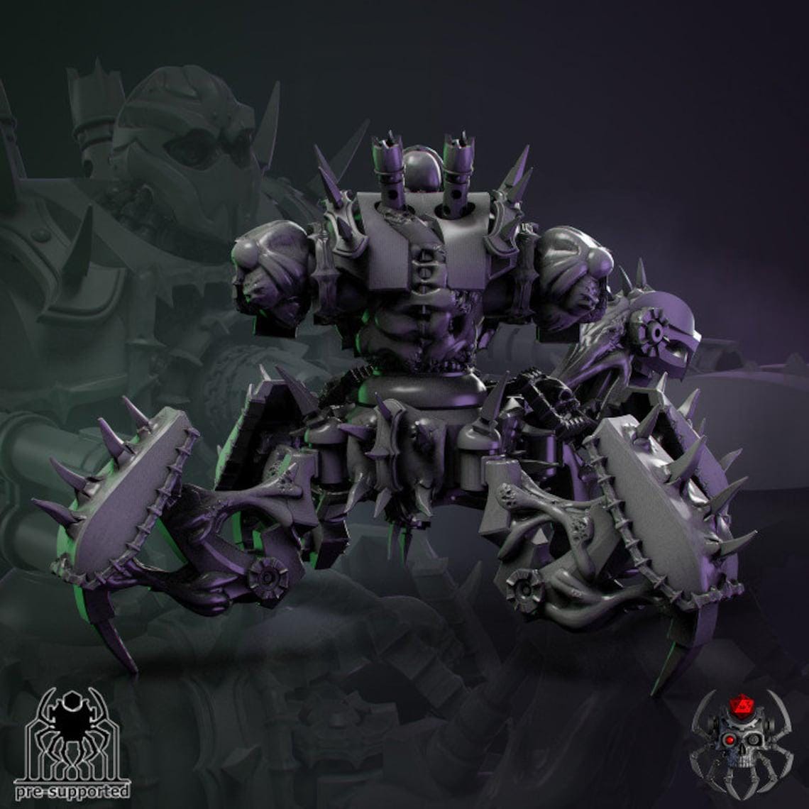 Destructor | Eigthlegs Miniatures | Wargaming | Tabletop | Minifigure |28mm scale| 32mm scale | Grimdark compatible