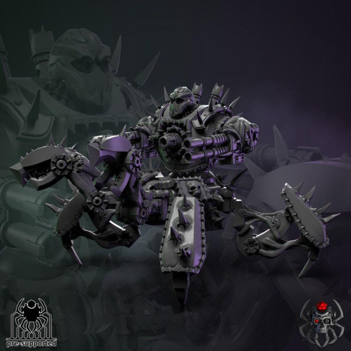 Destructor | Eigthlegs Miniatures | Wargaming | Tabletop | Minifigure |28mm scale| 32mm scale | Grimdark compatible