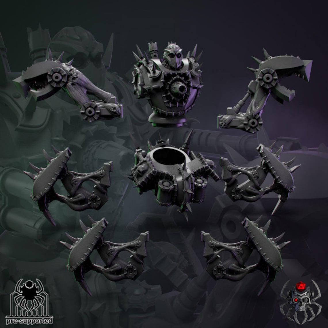 Destructor | Eigthlegs Miniatures | Wargaming | Tabletop | Minifigure |28mm scale| 32mm scale | Grimdark compatible